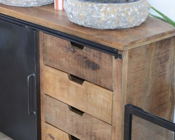 Meuble De Salle De Bain Porte Coulissante "Caractère" – Image 4