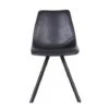 Chaise Scandinave Noir "Loin"