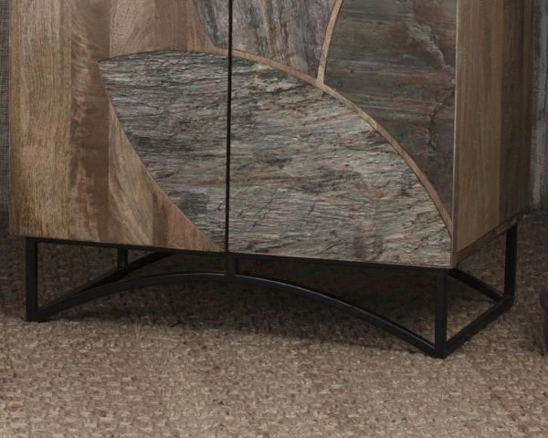 Armoirette Manguier Massif Imprimé Fleur "Pop Vintage" – Image 3