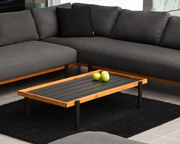 Canapé D'angle Extérieur Haut De Gamme Tissu Sunbrella "Maluku Island" – Image 4