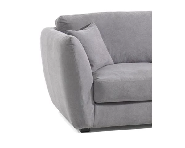 Canapé Convertible Gris Clair 3/4 Places "Soring" – Image 4