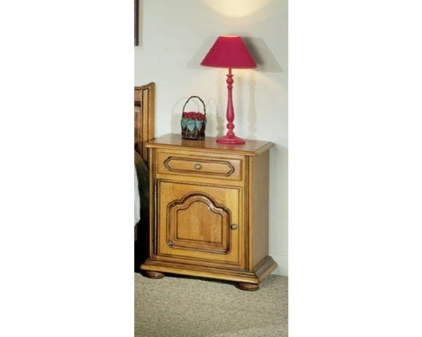 Chevet Chêne 1 Porte Gauche 1 Tiroir "Rustic"