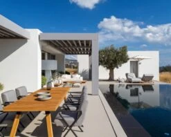 Grande Table Outdoor En Teck Massif 240 Cm "Lombok"