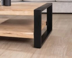 Buffet 3 Portes 175cm En Manguier Massif Côtés Arrondis "Manon"