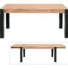 Table De Repas 180 Cm Avec Allonges "Urban Métal"