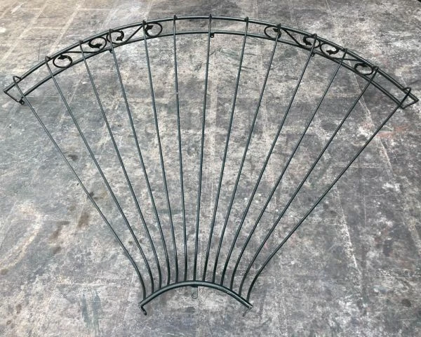 Grande Gloriette De Jardin En Fer Forgé Aspect Vieilli "Rosy" Diamètre 3m55 – Image 10