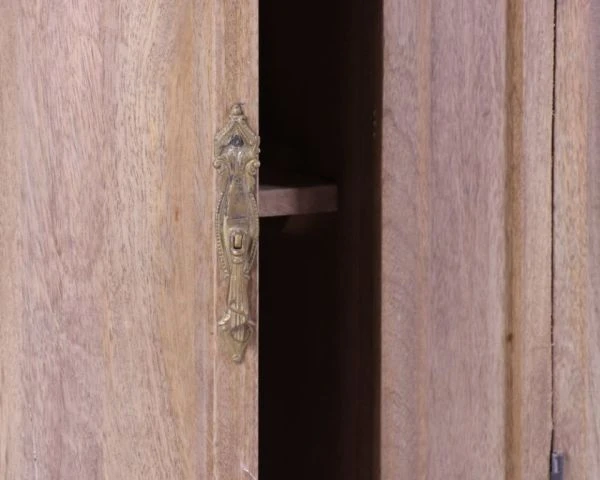 Meuble Salle De Bain 1 Vasque Manguier Massif Quartz Blanc "Églantine" – Image 3