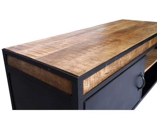 Meuble TV Industriel 160cm "Atelier" – Image 3