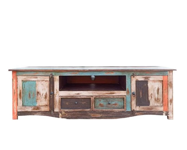 Meuble Tv 180 Cm Manguier Style Récup "Cookies"