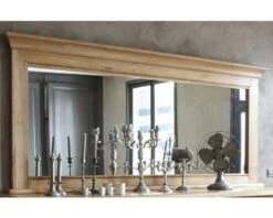 Miroir Ă Poser En ChĂȘne Massif "AmĂ©lie"