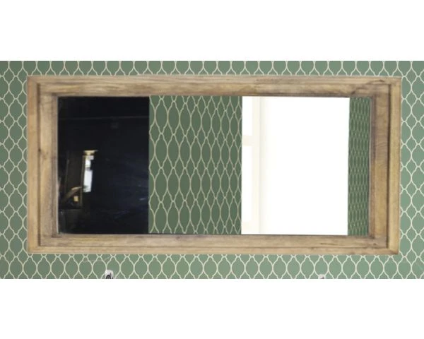 Miroir En Bois 170 X 90 Cm "Persienne" – Image 3