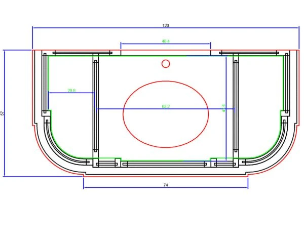 Meuble Salle De Bain 1 Vasque Manguier Massif Quartz Blanc "Églantine" – Image 5