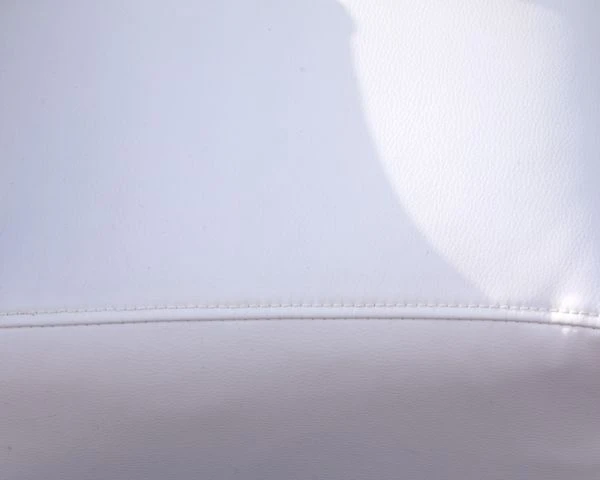 Canapé D'angle Extérieur Blanc Et Noir Imitation Cuir "Lakpura Beach" – Image 6