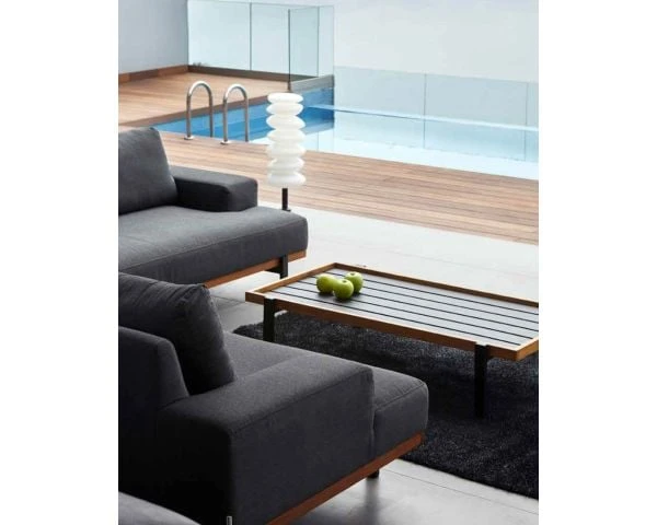 Canapé D'angle Extérieur Haut De Gamme Tissu Sunbrella "Maluku Island" – Image 7