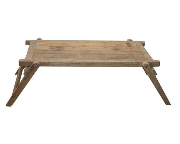 Table Basse Lit Militaire En Bois Recyclé "Népalaise" – Image 3