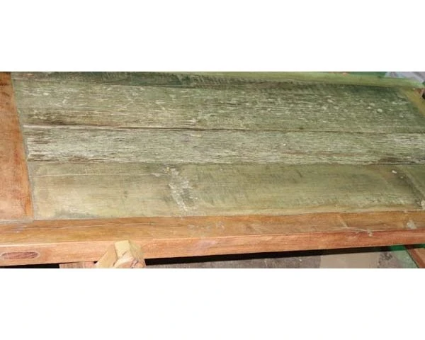 Table Basse Lit Militaire En Bois Recyclé "Népalaise" – Image 4