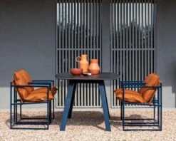 Chaise De Jardin En Tissu Sunbrella Camel Et Aluminium "Madura Island"