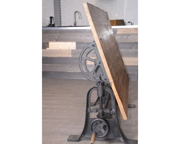 Table Réglable Pieds Industriels En 150 Cm "Manivelle" – Image 6