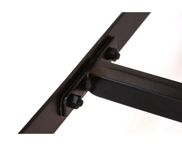 Table Haute Carrée Métal Et Bois 70x70cm "IPN" – Image 10