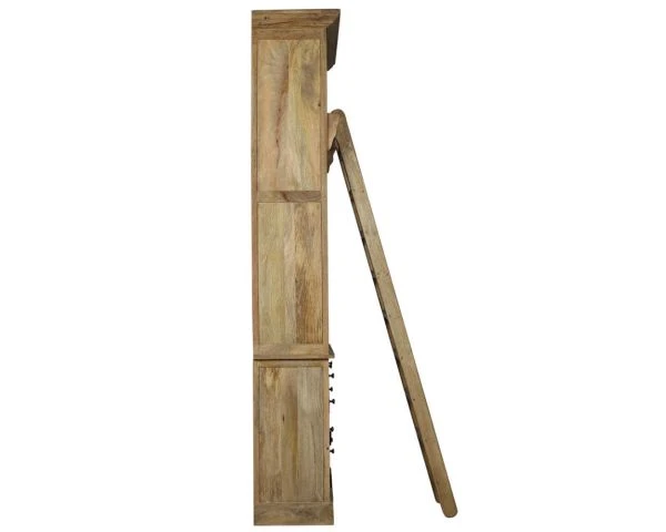 Bibliothèque En Bois Massif Avec échelle Style Classique Chic "Legacy" – Image 10